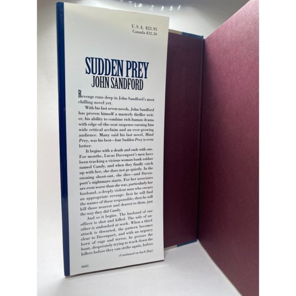 John Sandford - Sudden Prey Hardcover (in great condition) - Picture 5 of 6